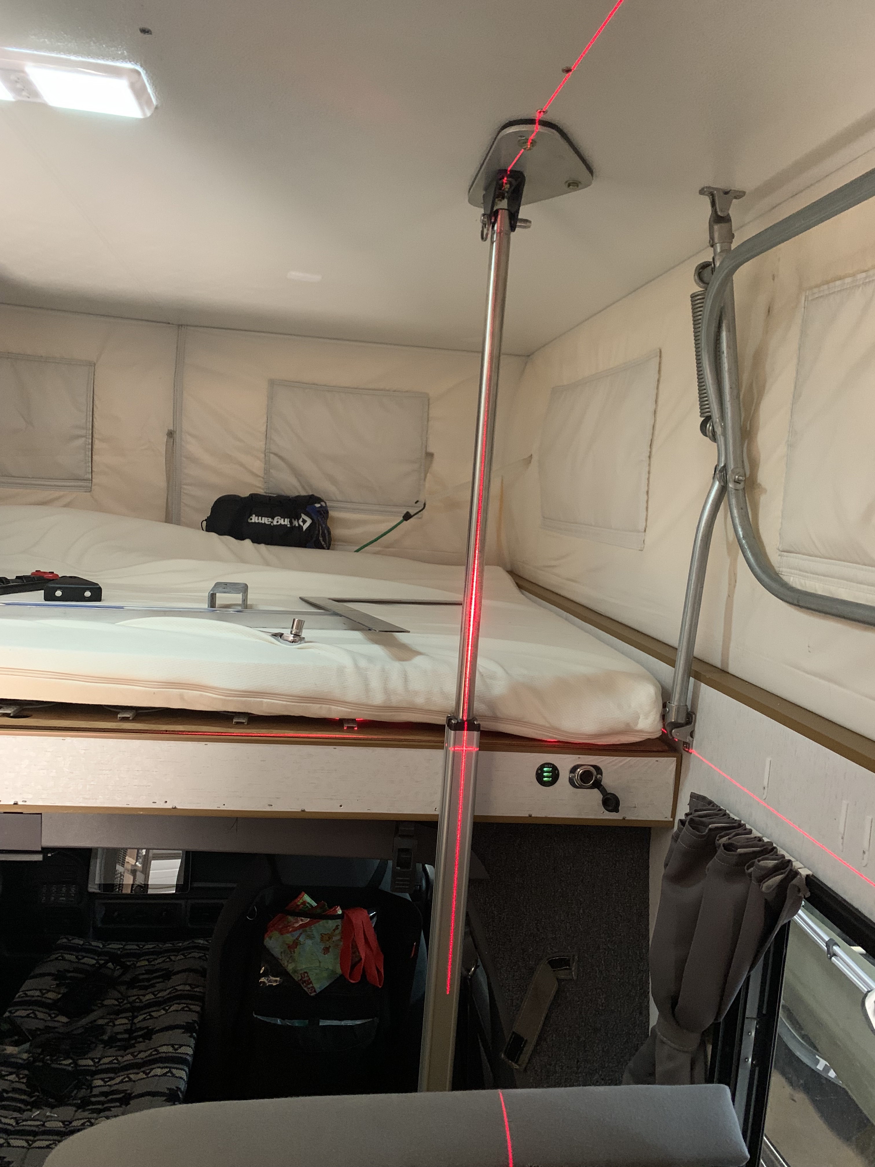 DIY Popup Truck Camper Roof Lift Mechanism